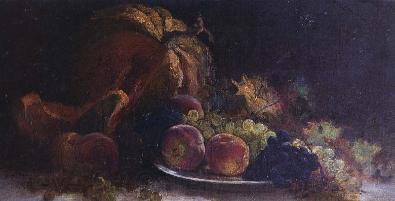 Nicolae Grigorescu Still Life with Fruit Norge oil painting art
